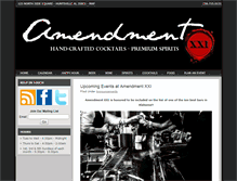 Tablet Screenshot of amendmentxxihsv.com
